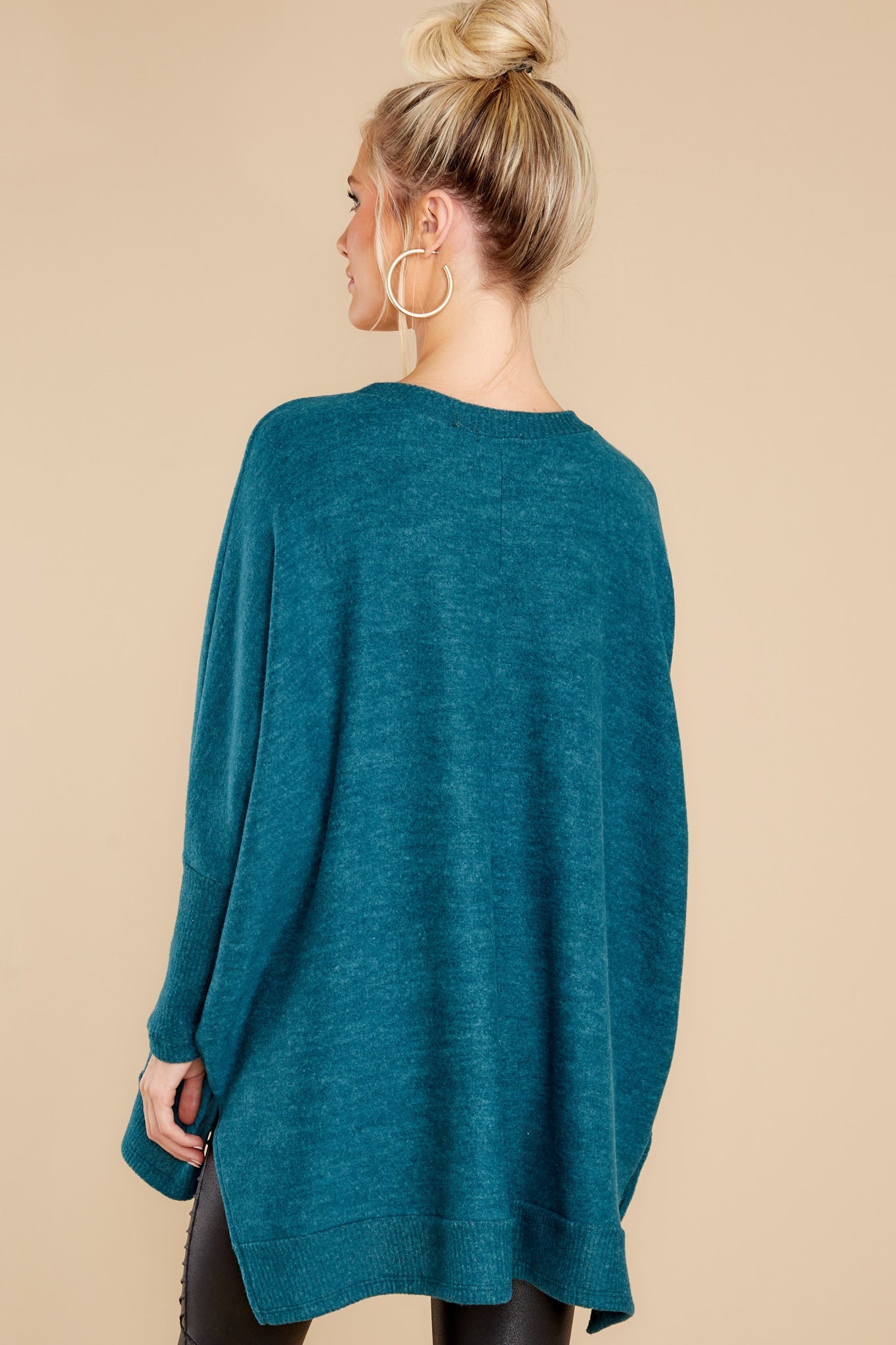 Just What I Need Dark Teal Top