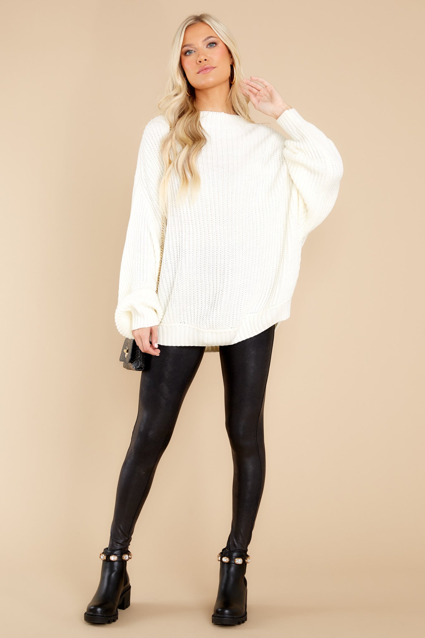 Giving Me Chills Ivory Sweater