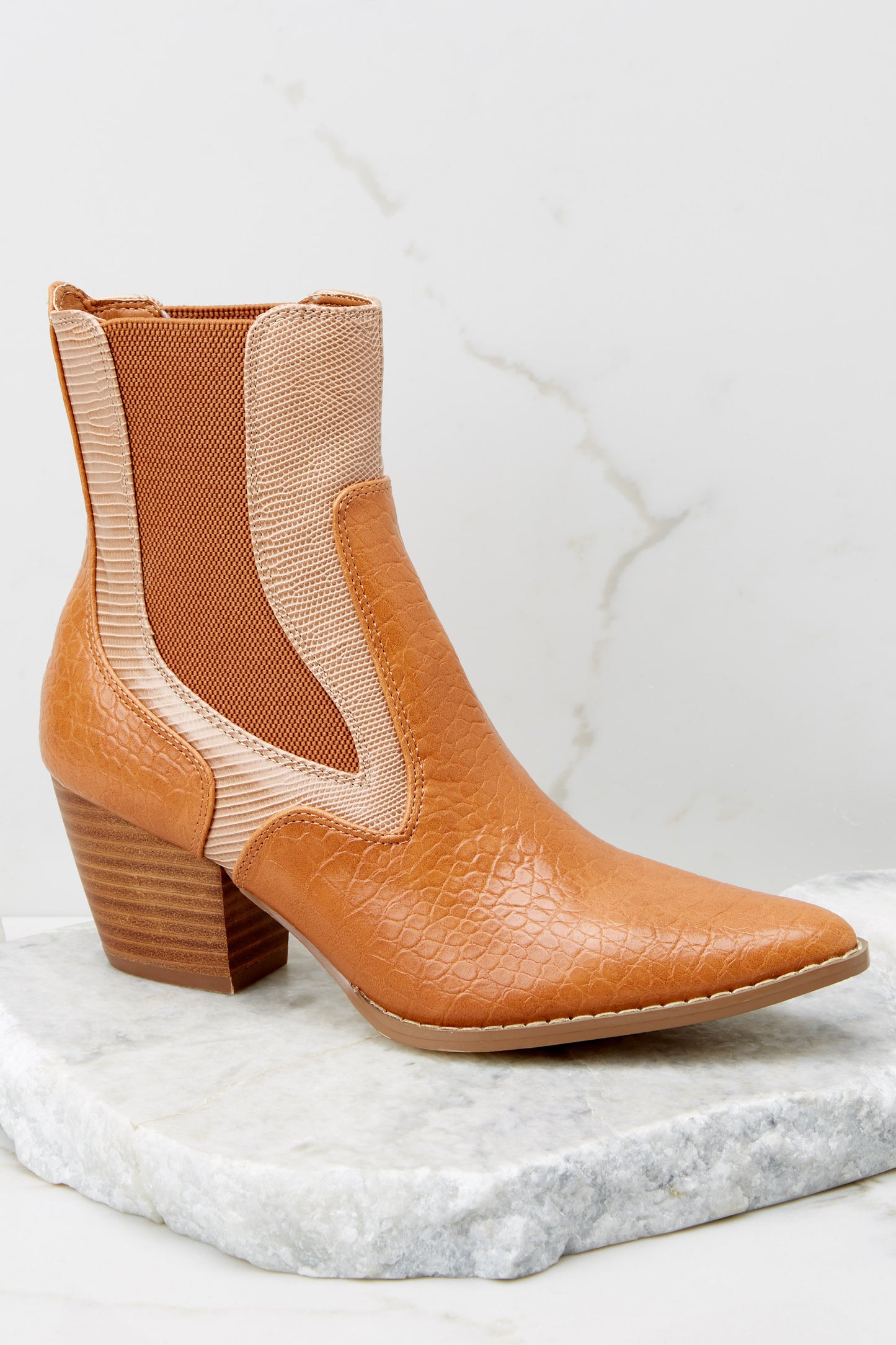 Duo Brown Natural Western Boots