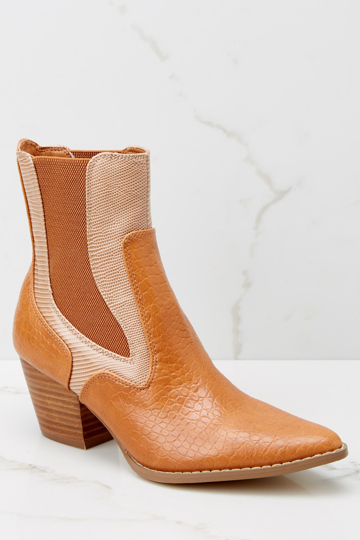 Duo Brown Natural Western Boots