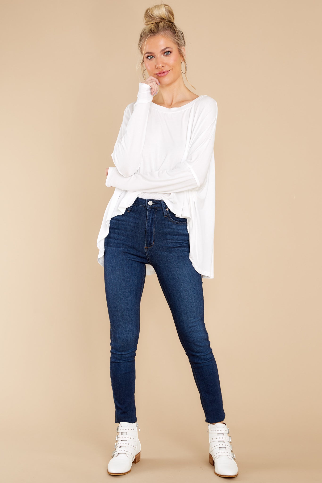 Cozy Cuddle Ivory Top