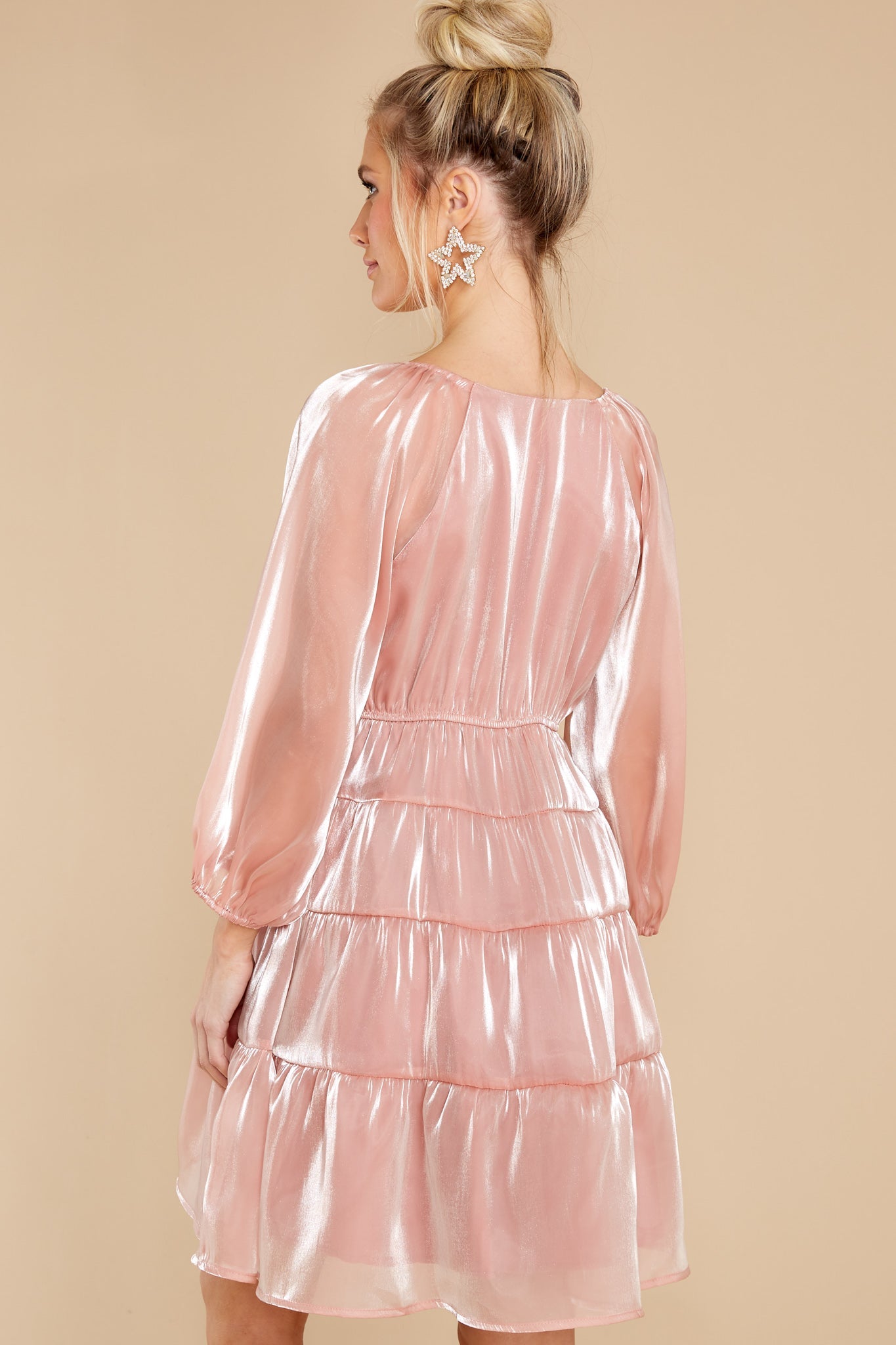 Forbidden Lovers Blush Pink Dress