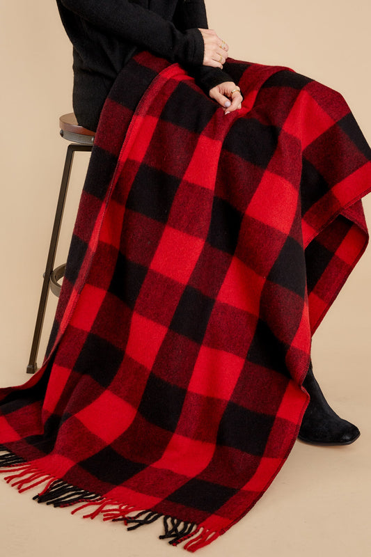 Rob Roy Tartan Wool Deluxe Knee Blanket