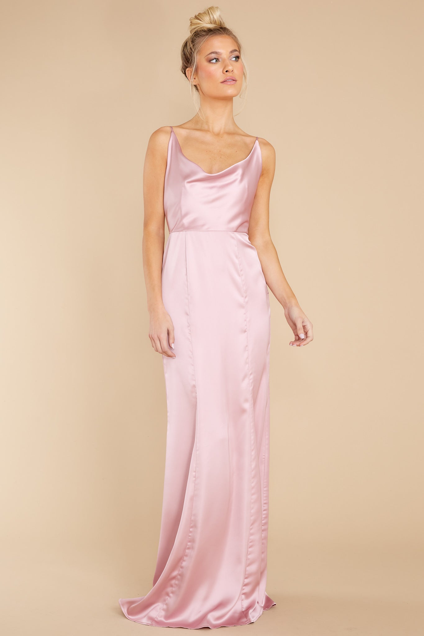 Inner Radiance Dusty Rose Maxi Dress