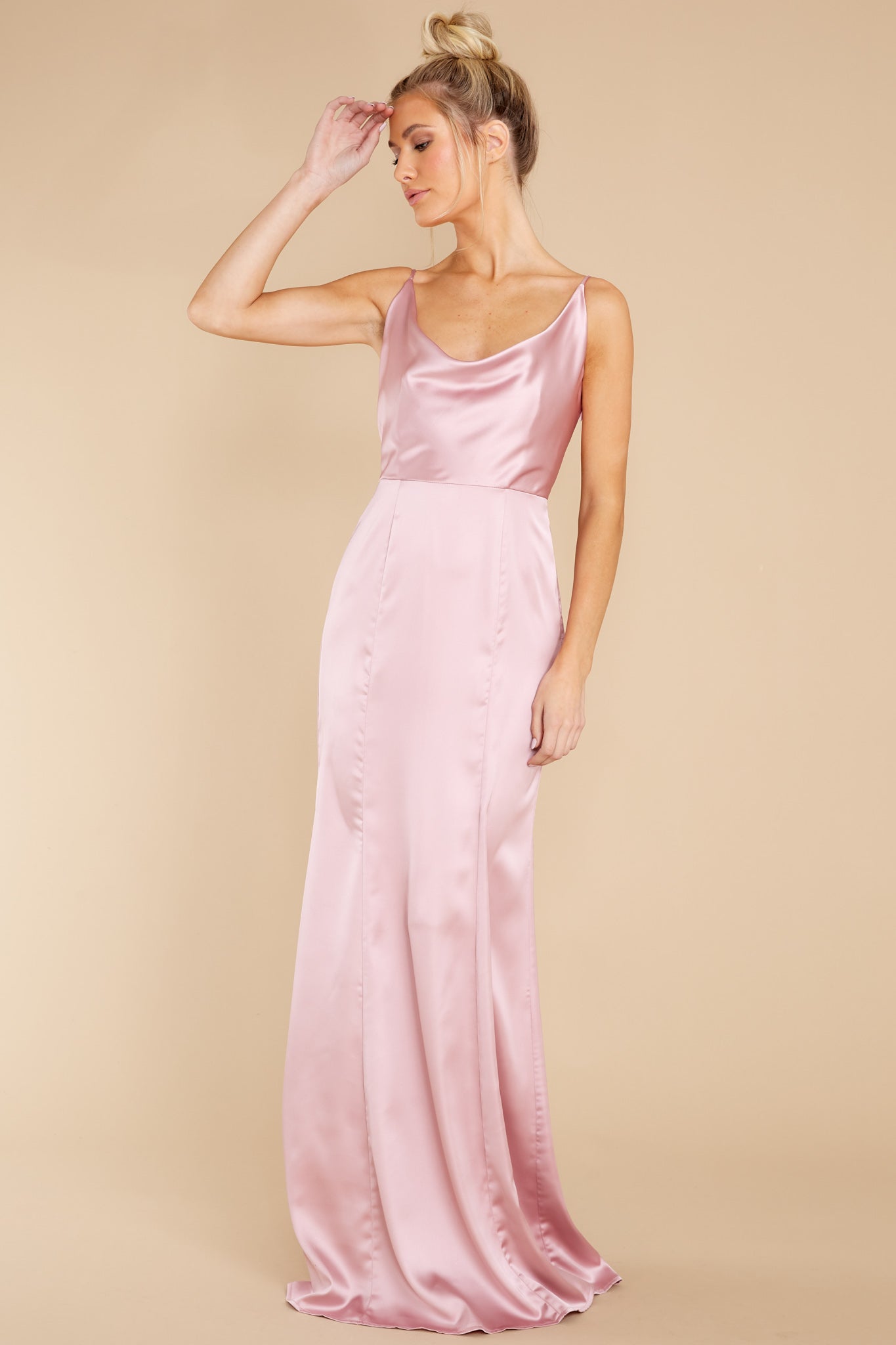 Inner Radiance Dusty Rose Maxi Dress