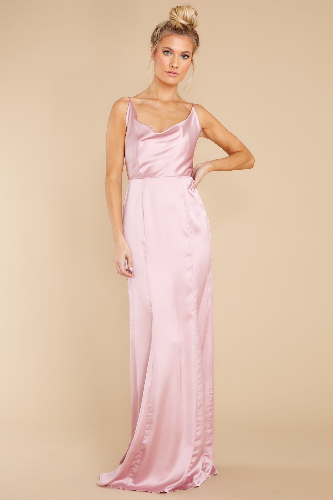 Inner Radiance Dusty Rose Maxi Dress