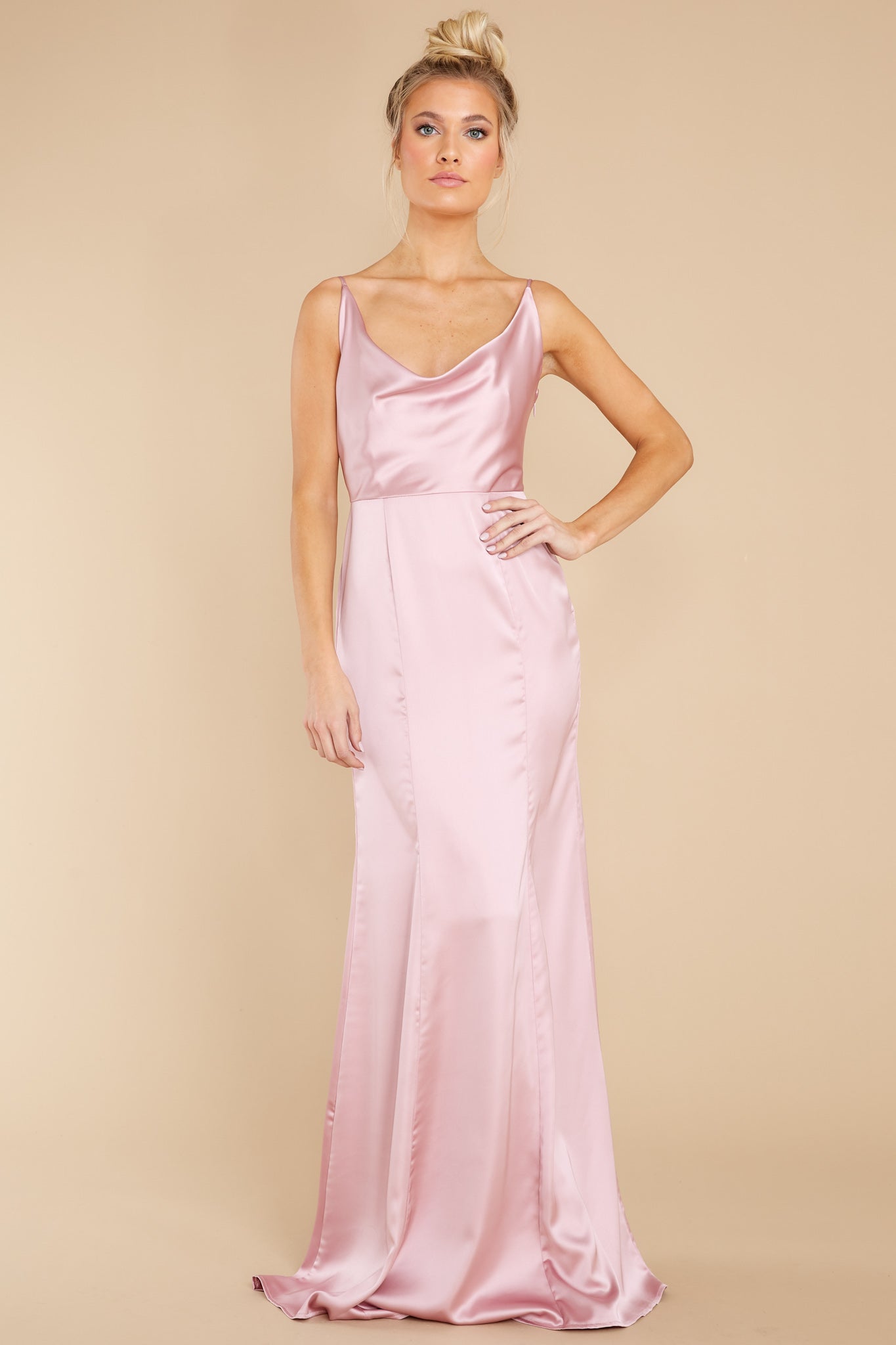 Inner Radiance Dusty Rose Maxi Dress
