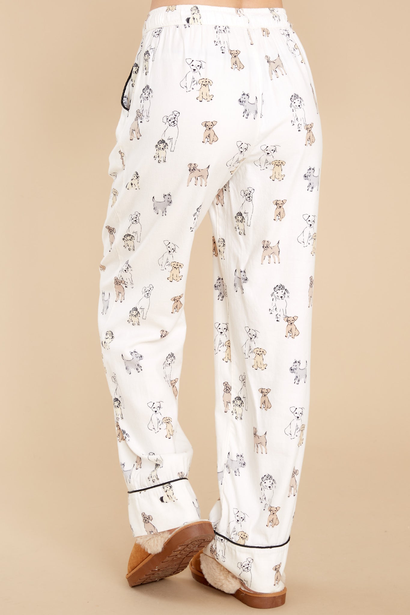 Sleep All Day Vanilla Ice Dog PJ Set