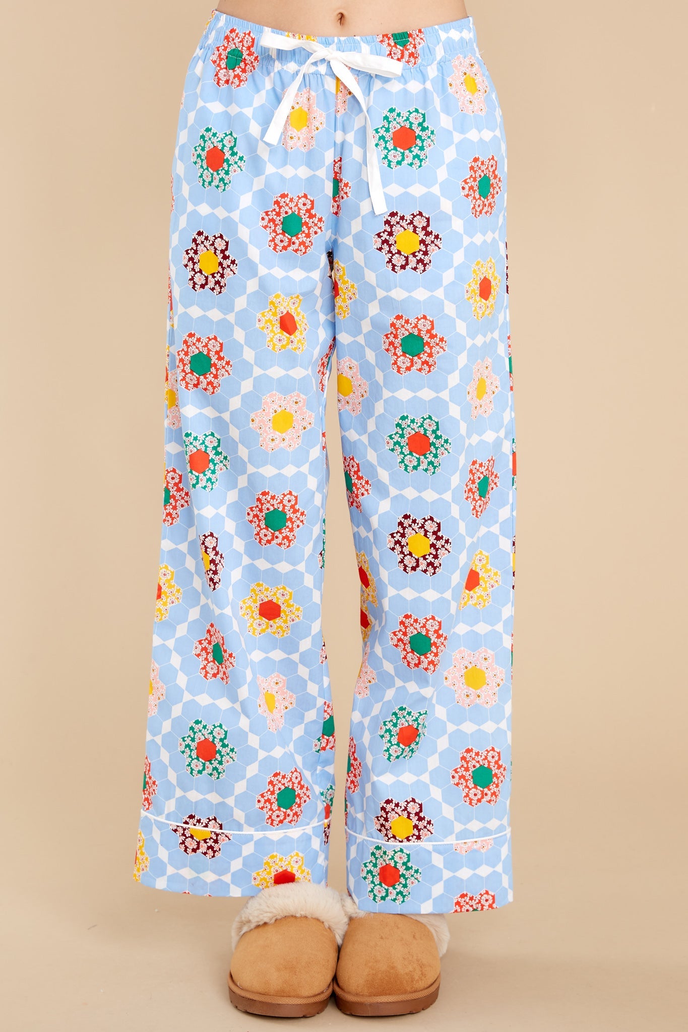 Leisure Patchwork Pants