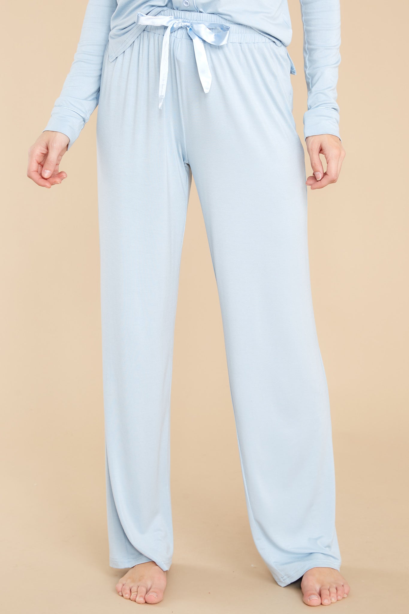 Trollop Light Blue Pajama Pants