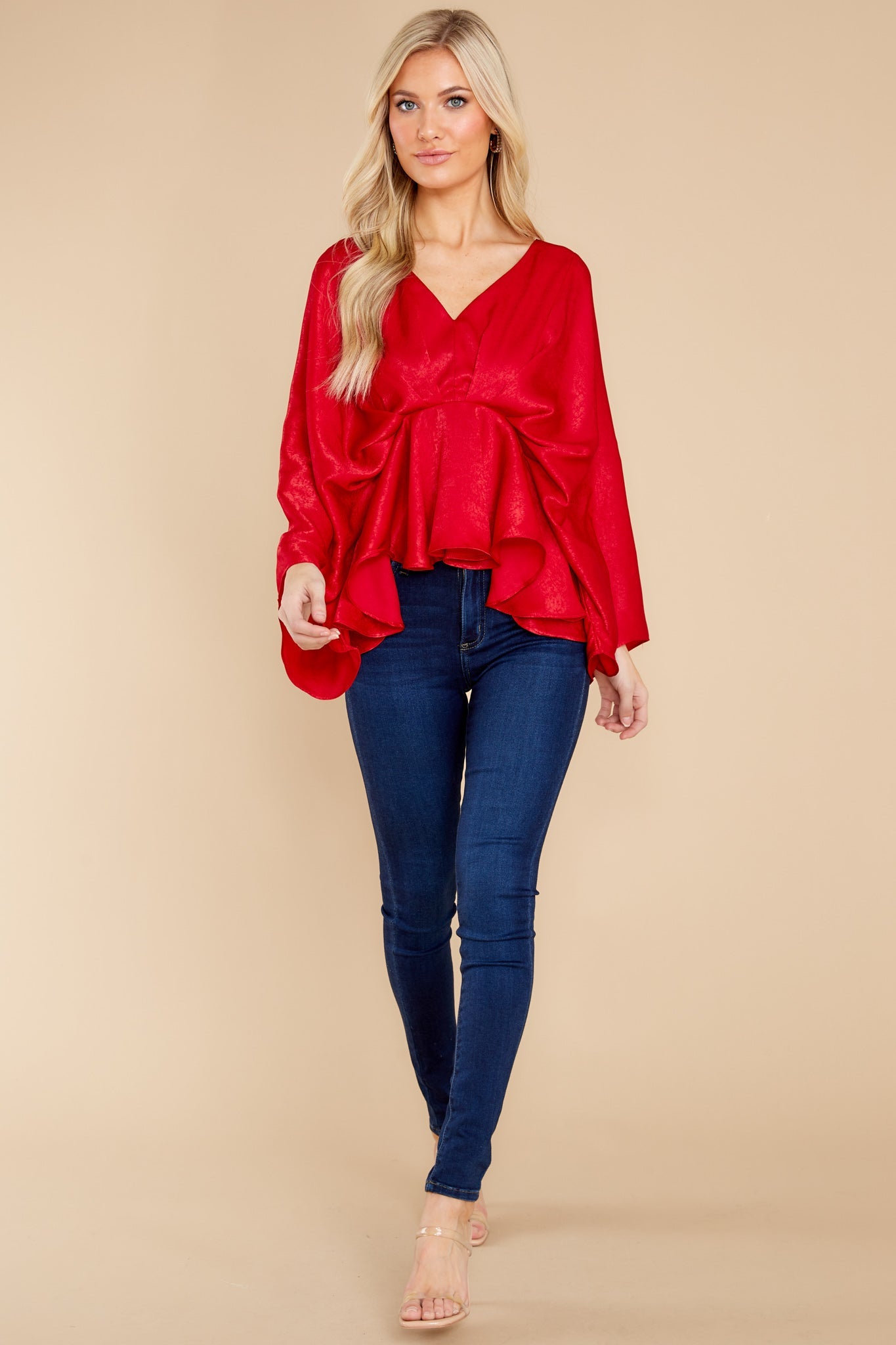 All Of The Time Red Top