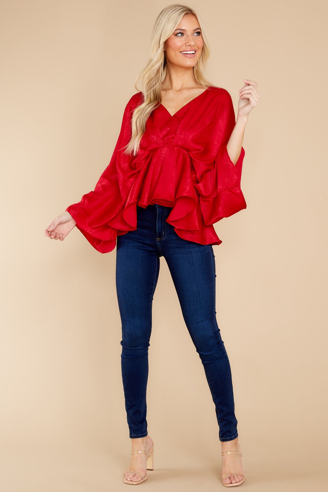 All Of The Time Red Top
