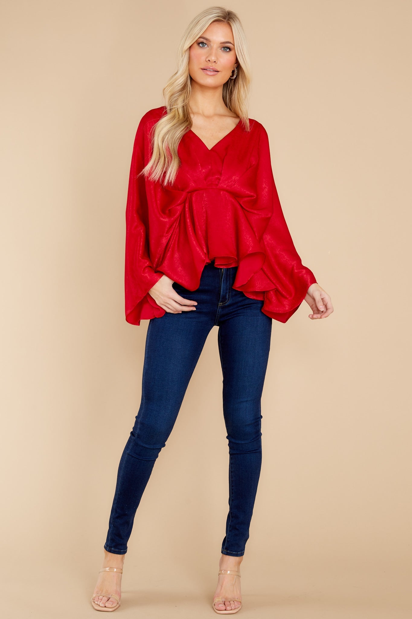 All Of The Time Red Top