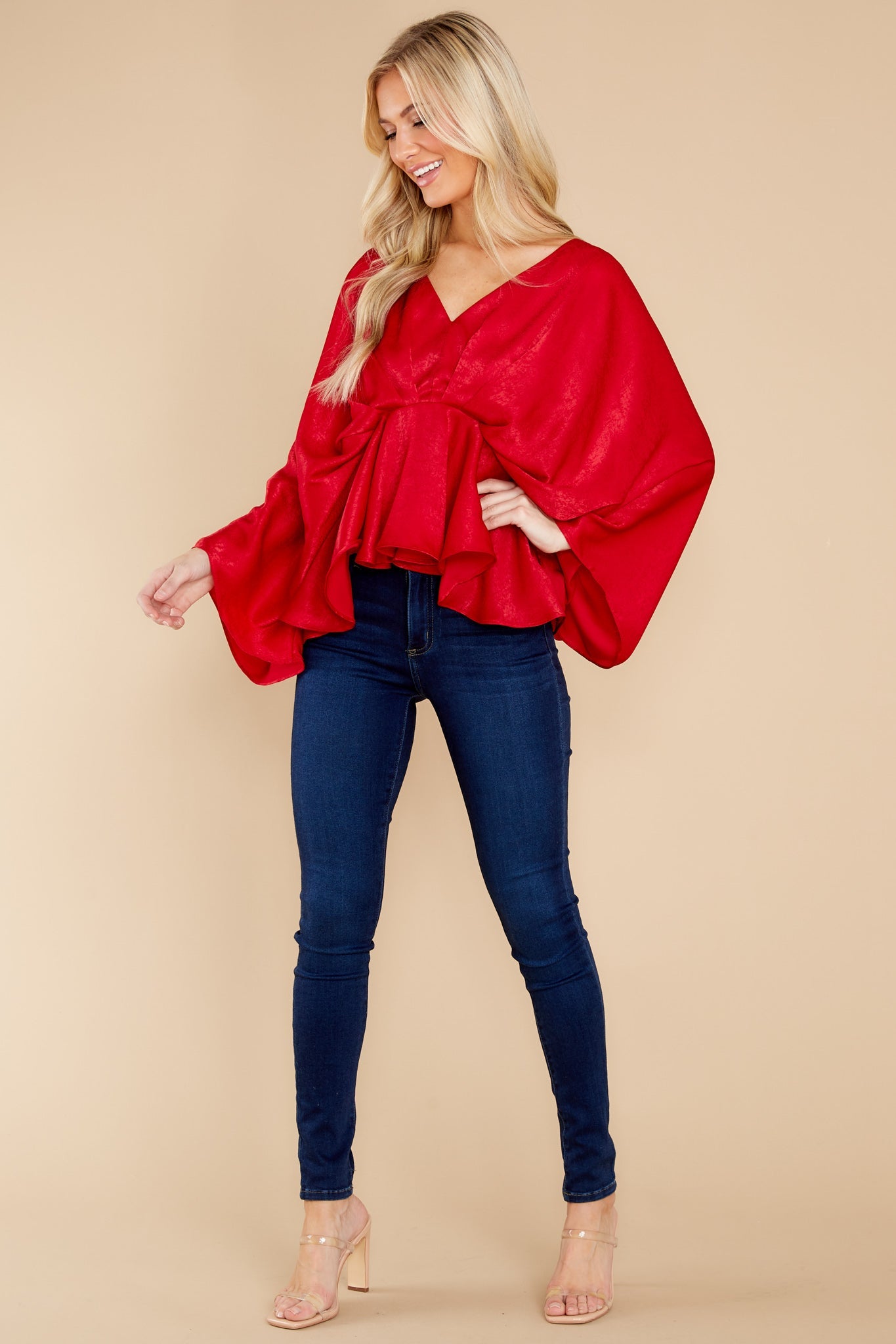 All Of The Time Red Top