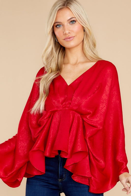 All Of The Time Red Top