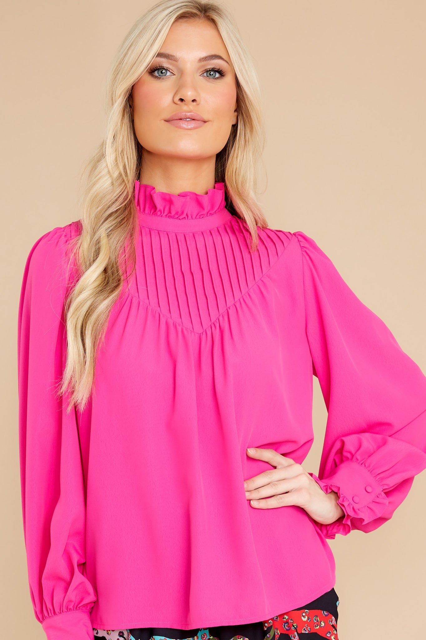 Bea Mollie Pink Blouse