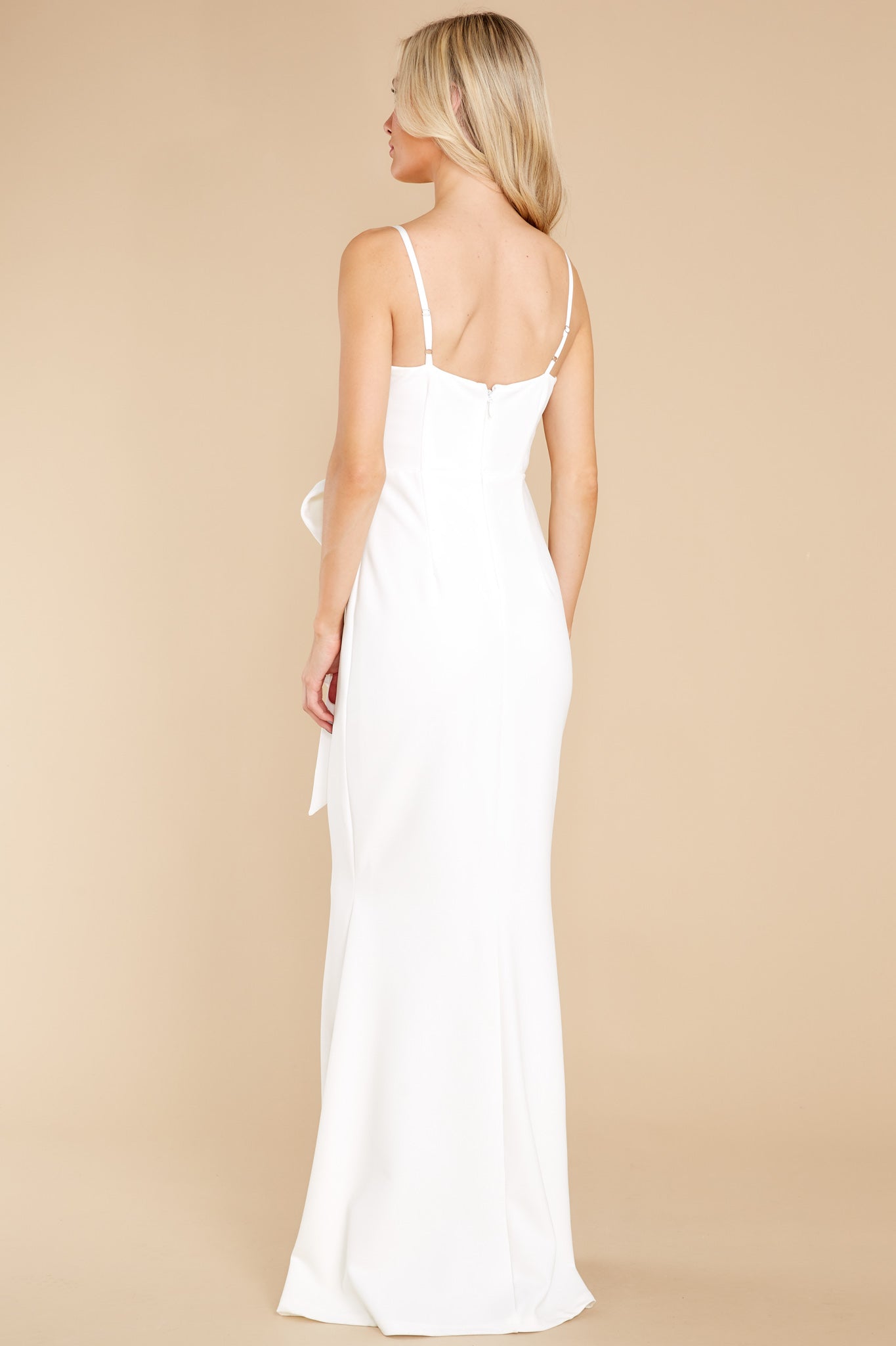 The Perfect Choice White Maxi Dress