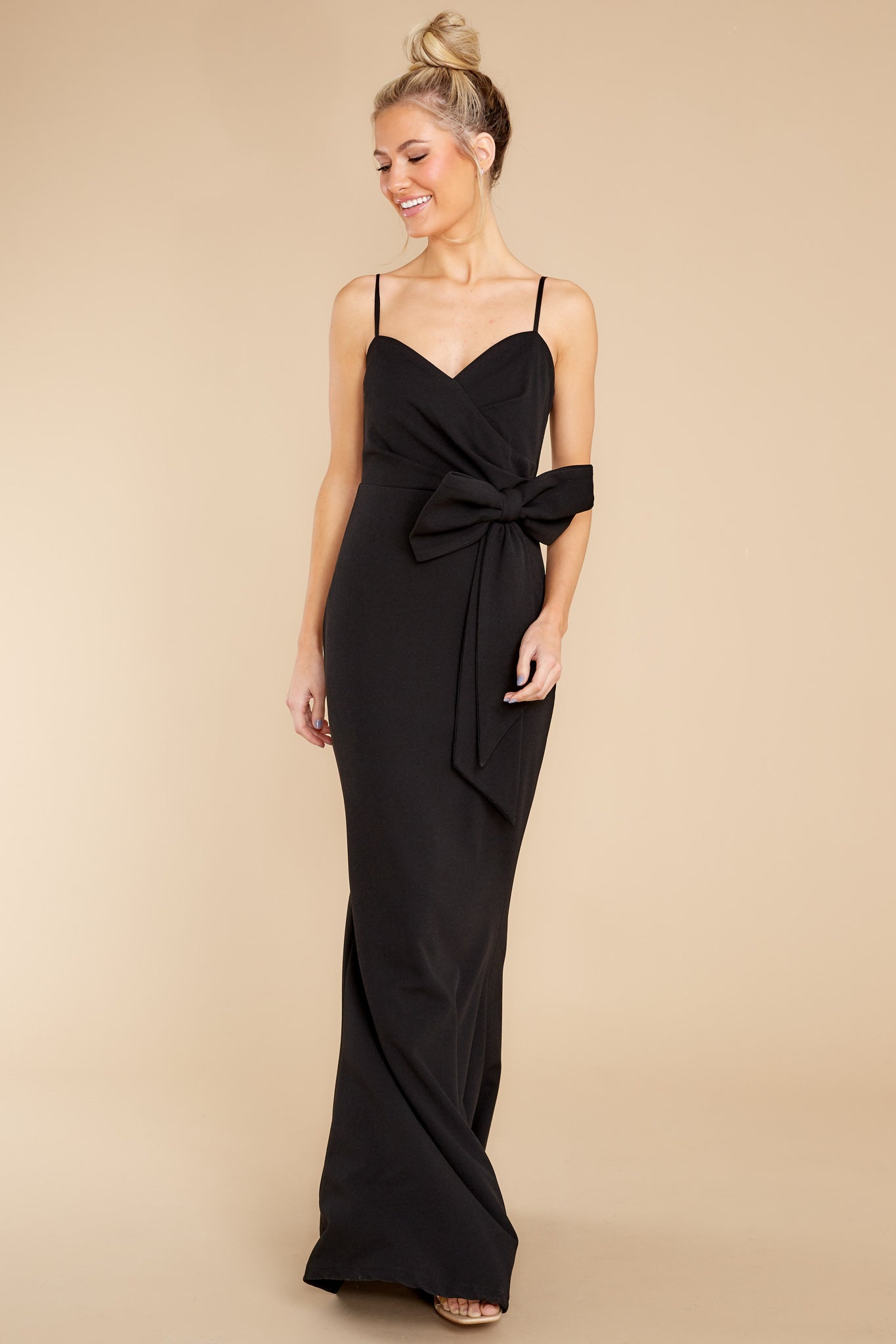 The Perfect Choice Black Maxi Dress