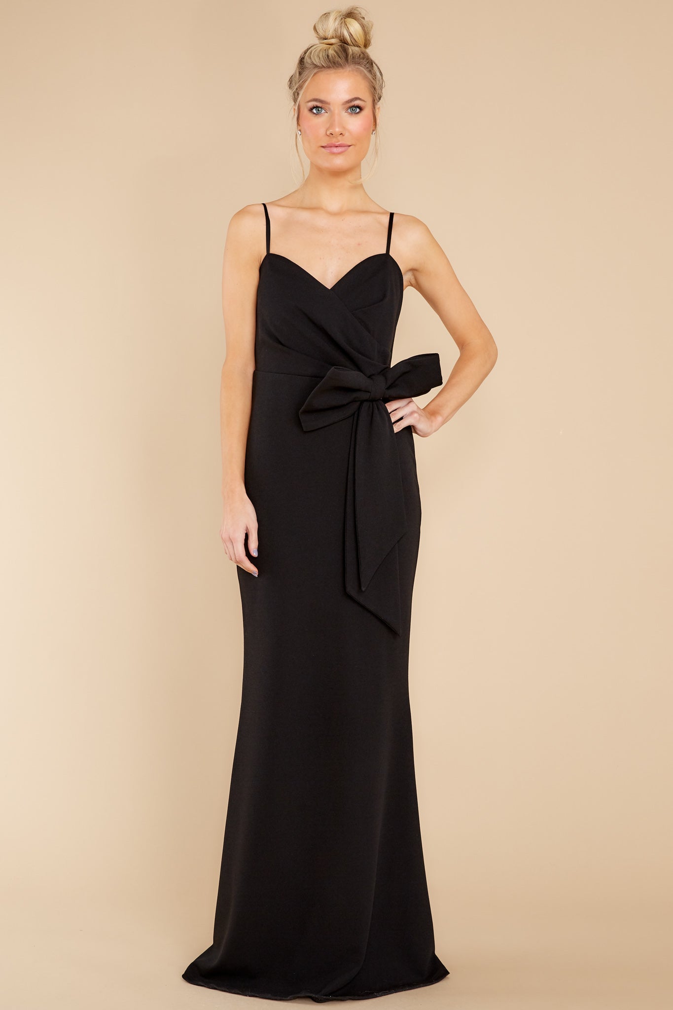 The Perfect Choice Black Maxi Dress