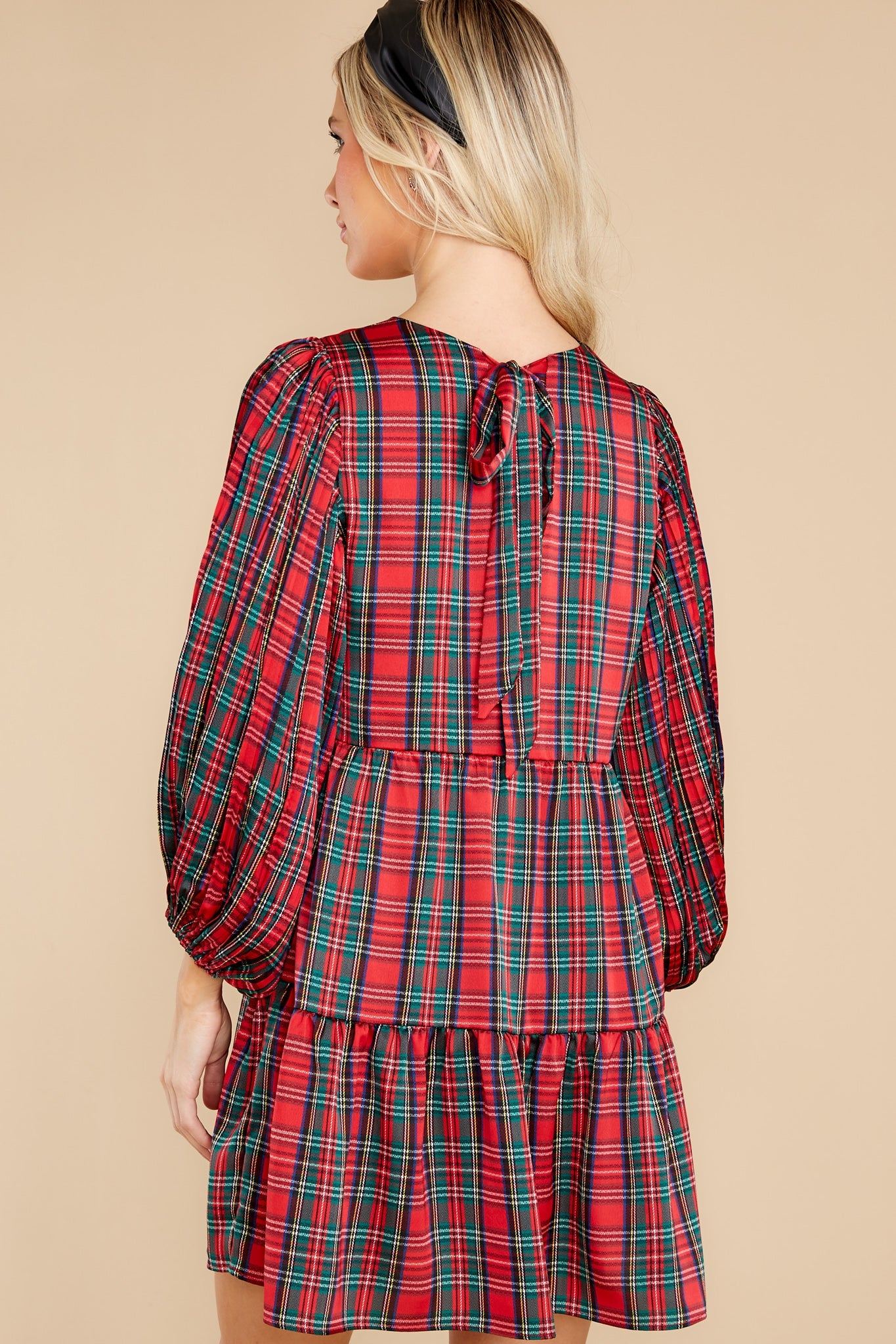 Allan Tartan Plaid Dress