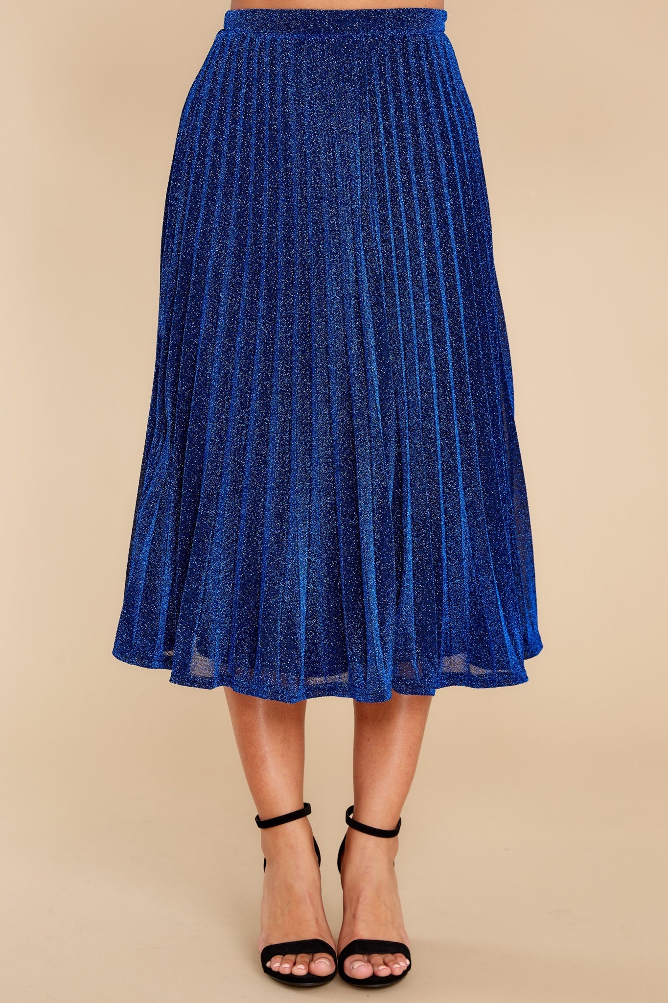Magic Moments Navy Blue Maxi Skirt
