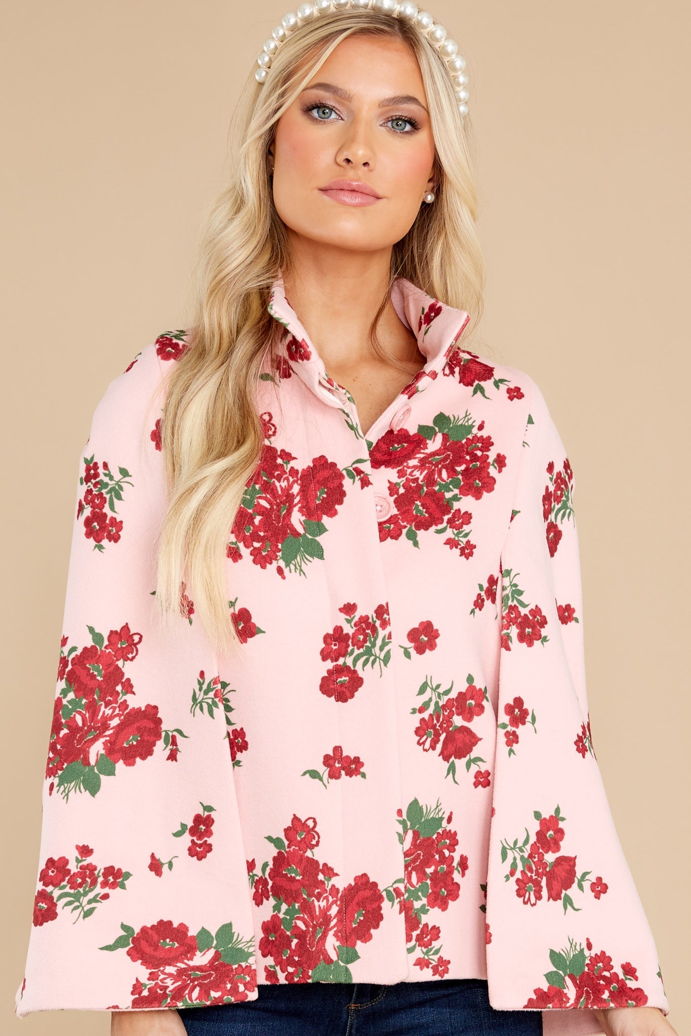 Misha Pink Decadence Cape