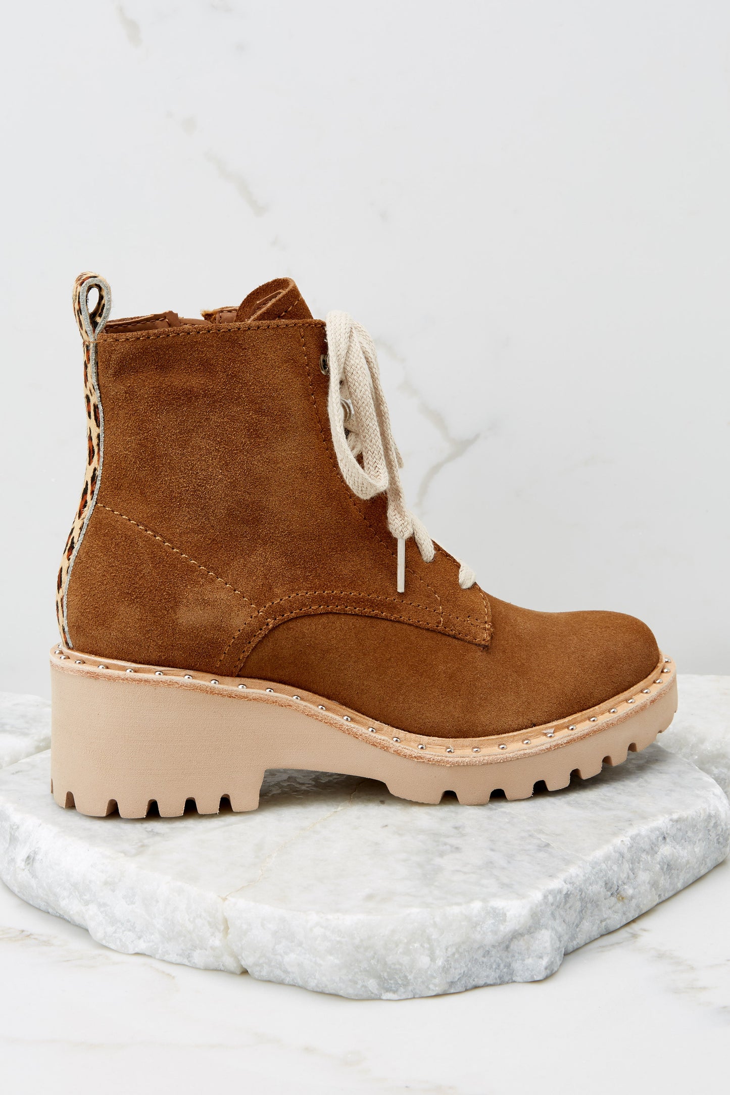 Hinto Dark Brown Suede Boots
