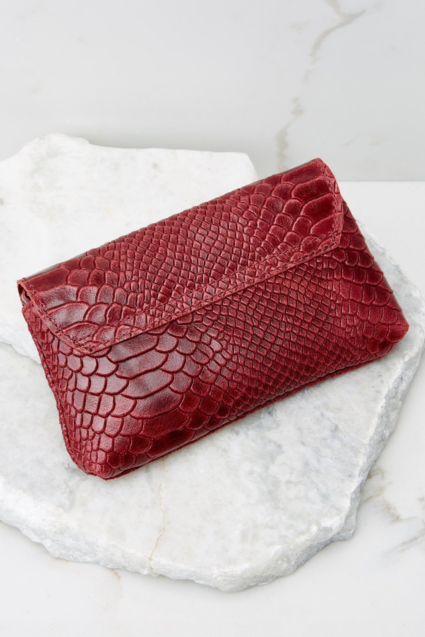 Hearts Aflutter Maroon Bag