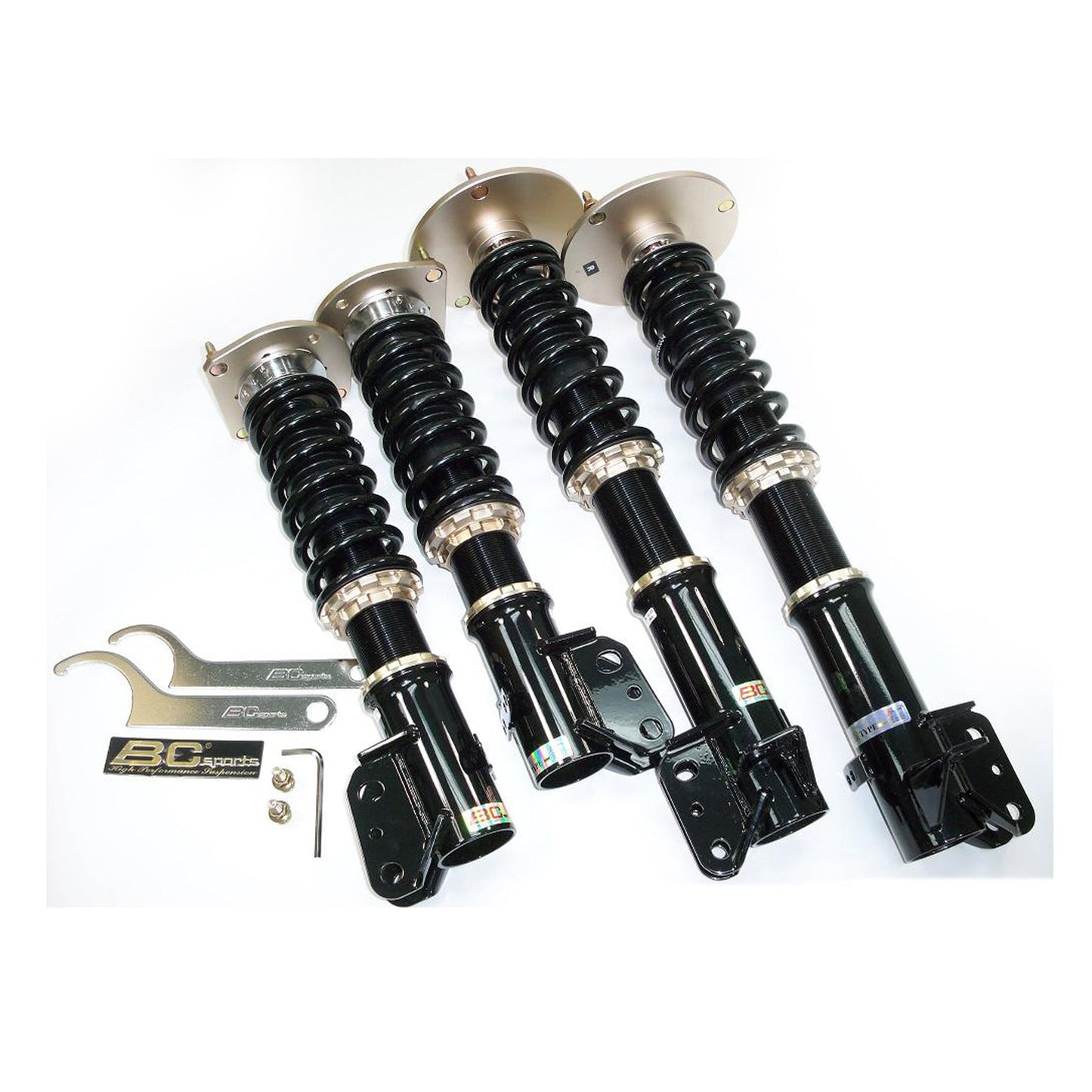 BC Racing BR Coilovers for 12-17  Range Rover Evoque AWD w/o Adaptive Suspension (BCR.YC-01-BR)