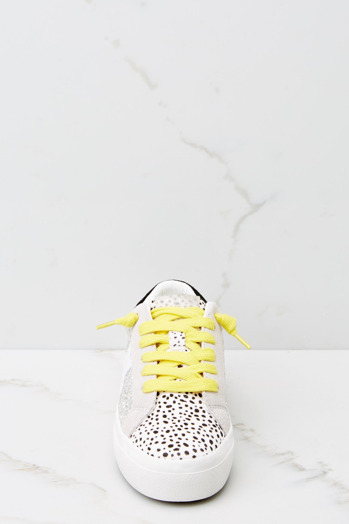 Hailey Washed Glitter Sneakers