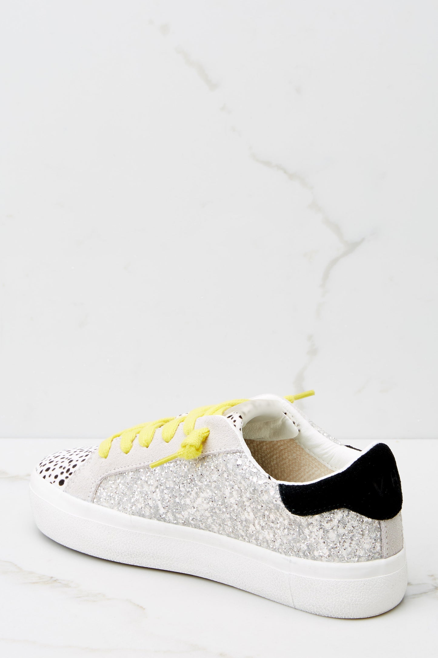 Hailey Washed Glitter Sneakers