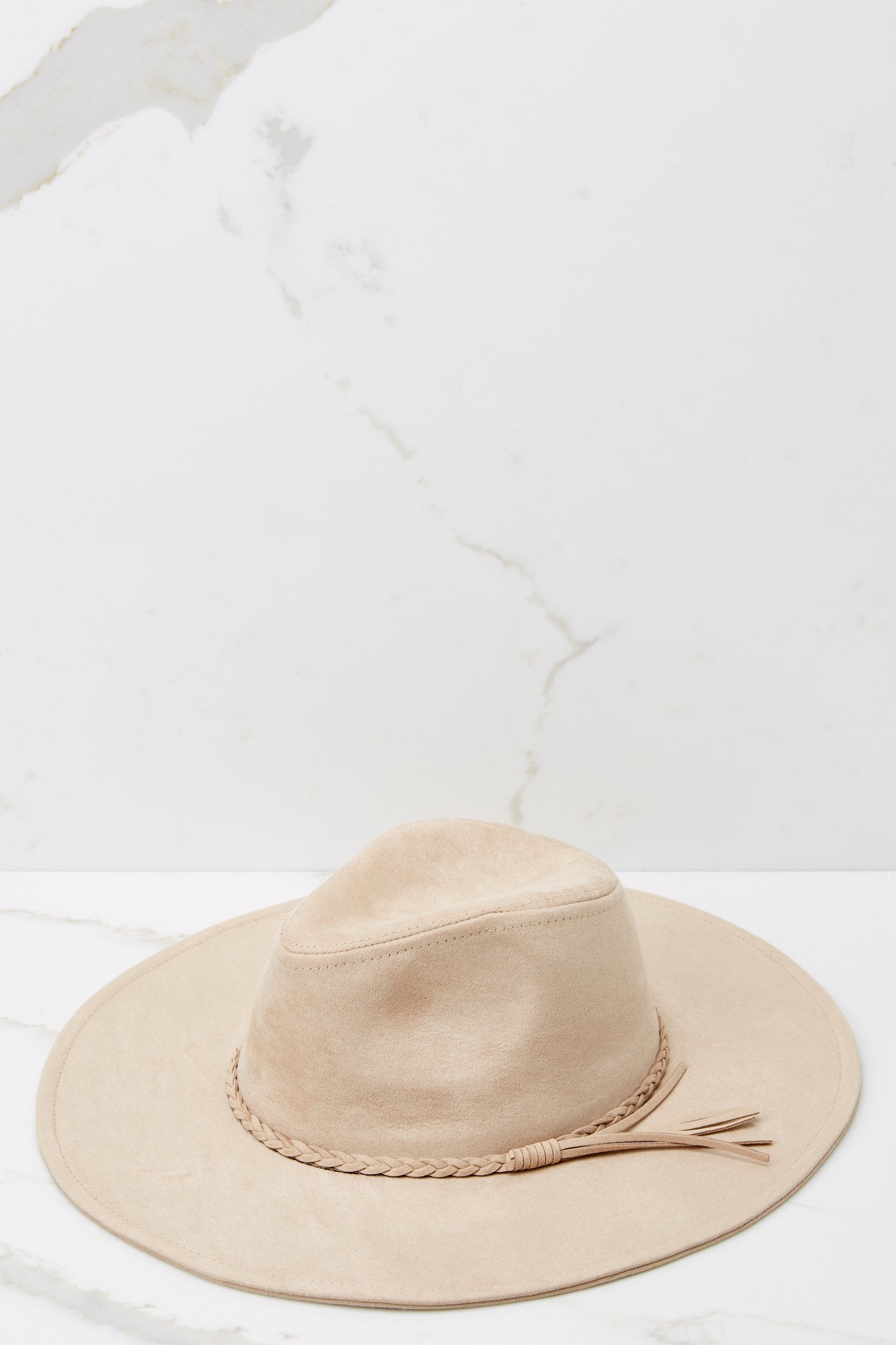 Top Of Things Light Taupe Hat