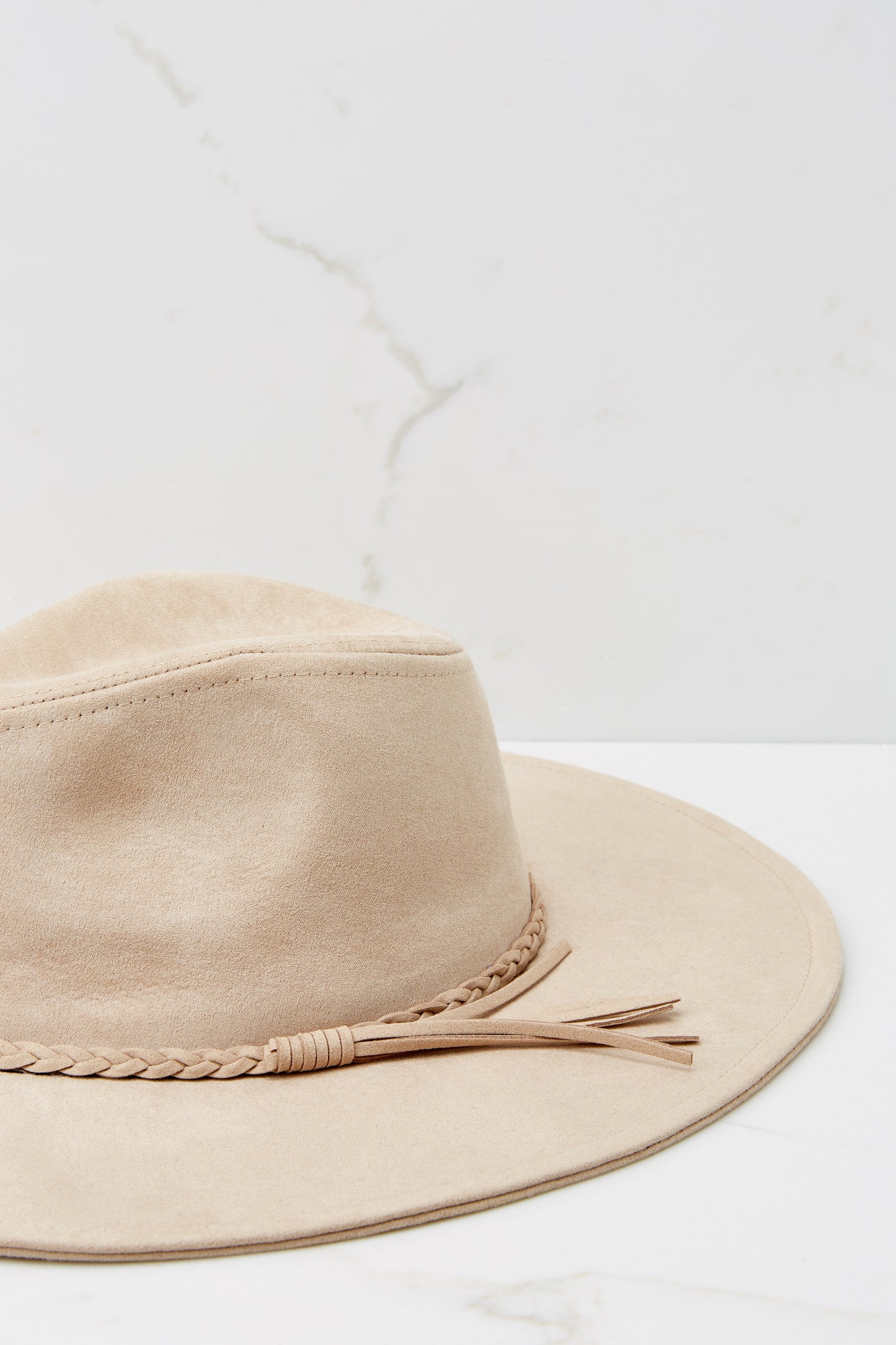 Top Of Things Light Taupe Hat