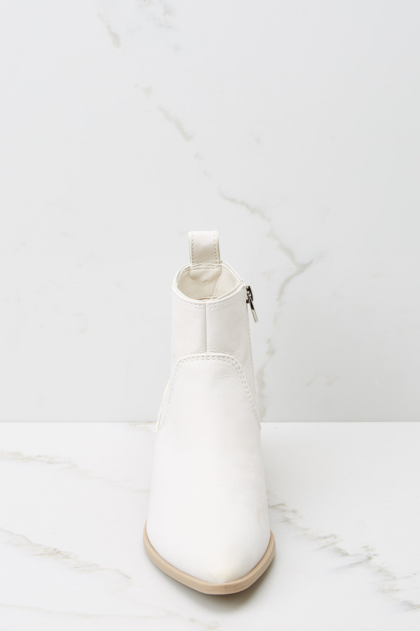 Able Ivory Nubuck Booties