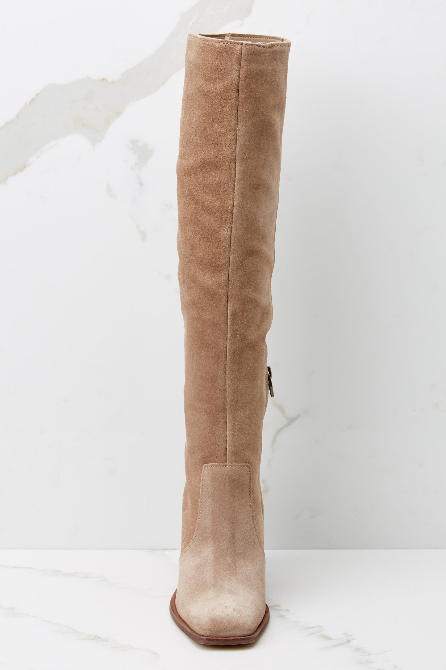Nekita Truffle Suede Boots
