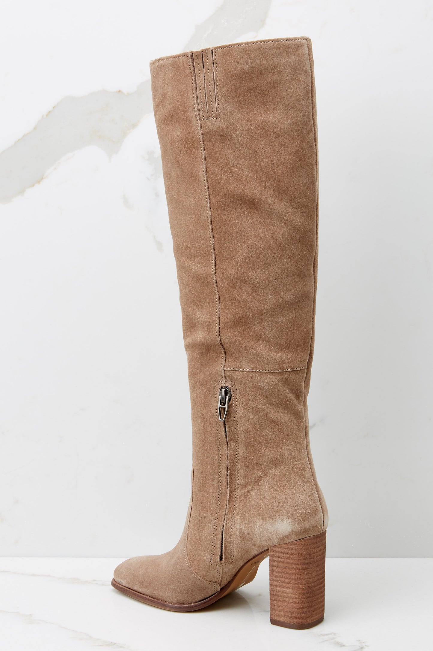 Nekita Truffle Suede Boots