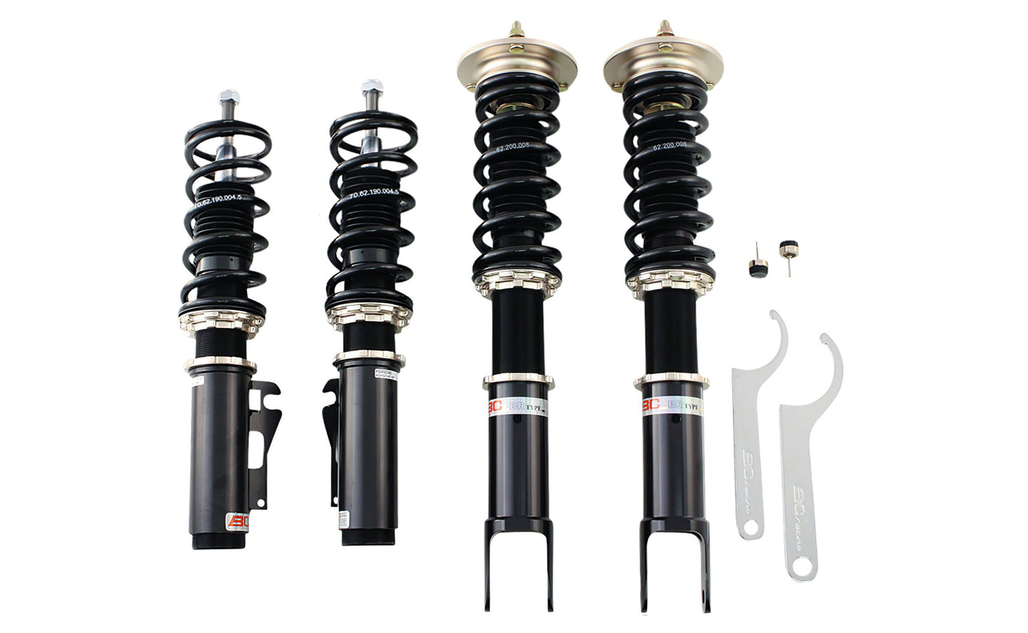 BC Racing BR Coilovers for 09-12 Porsche 911 NA RWD (BCR.Y-03-BR)