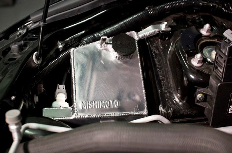 Mishimoto Windshield Washer Reservoir Tank - Polished for 2016+ Mazda Miata (misMMRT-MIA-16TP)