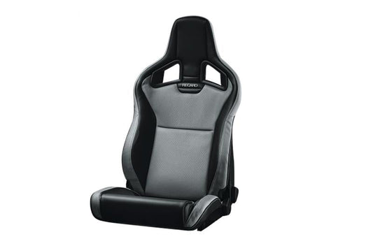 Recaro Cross Sportster ORV Passenger Seat | Black Vinyl/Grey Vinyl (rec414.2OR.3206)