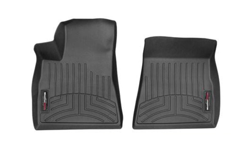 WeatherTech Front and Rear FloorLiner Black | 2017+ Tesla Model 3 (wt441220-1-2)