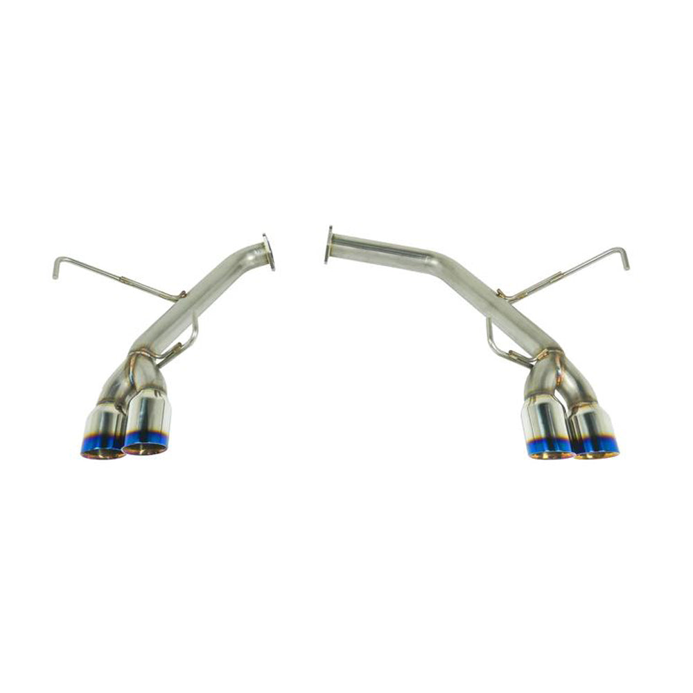 Remark 15-18 Subaru SPT WRX/STI Axle Back Exhaust w/ Burnt Stainless Steel Double Wall Tip (remRO-TTSP-D)