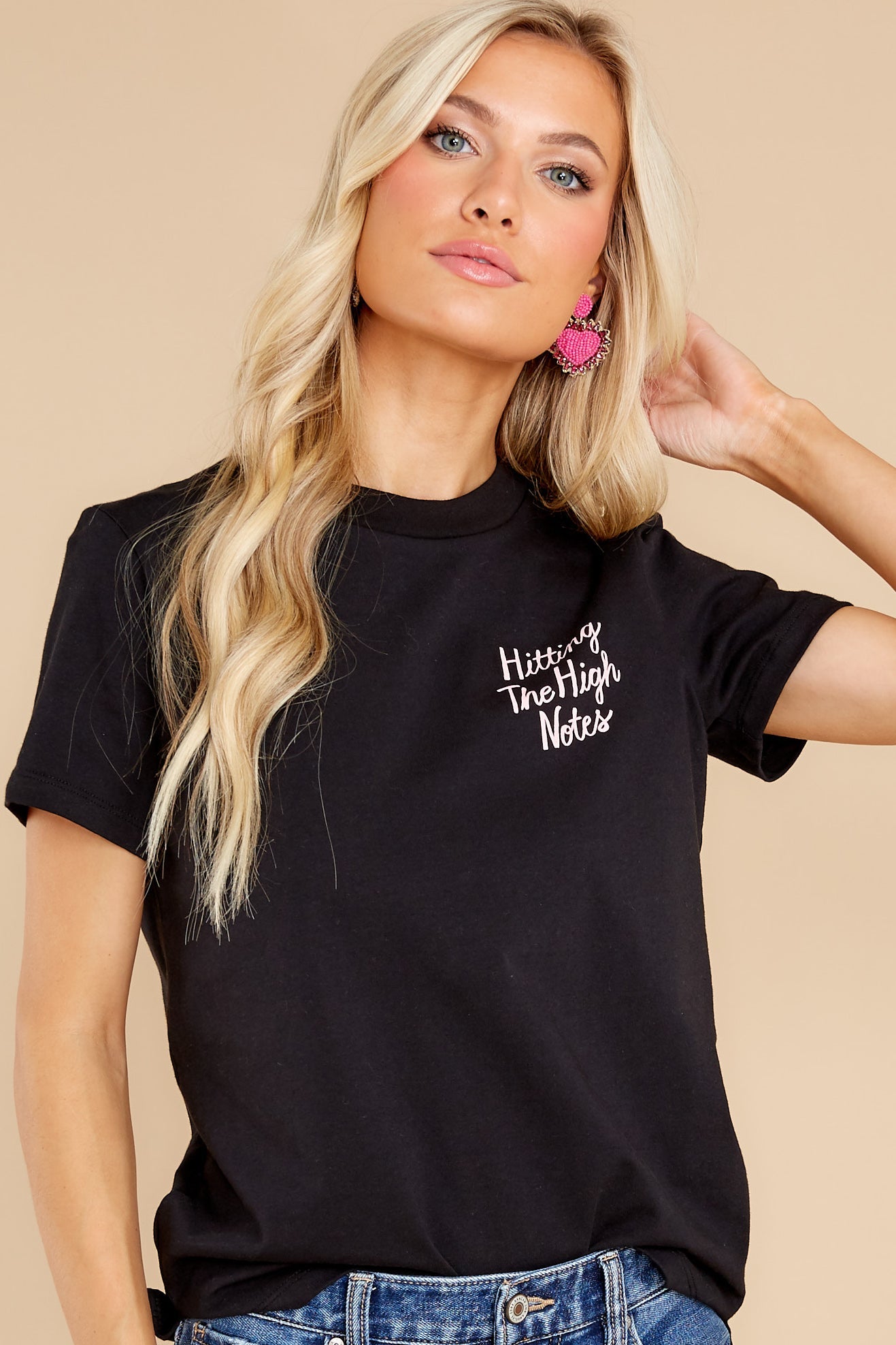 Sing Your Heart Out True Black Retro Tee