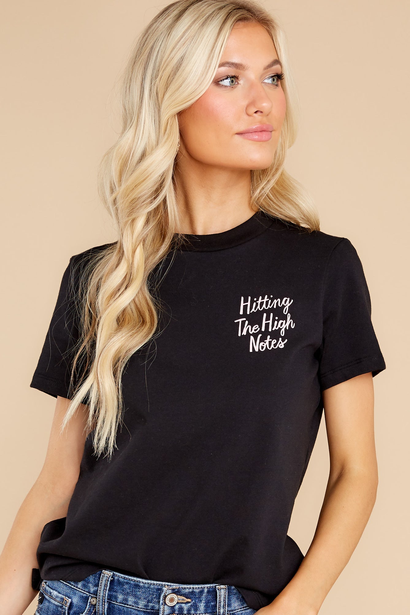 Sing Your Heart Out True Black Retro Tee