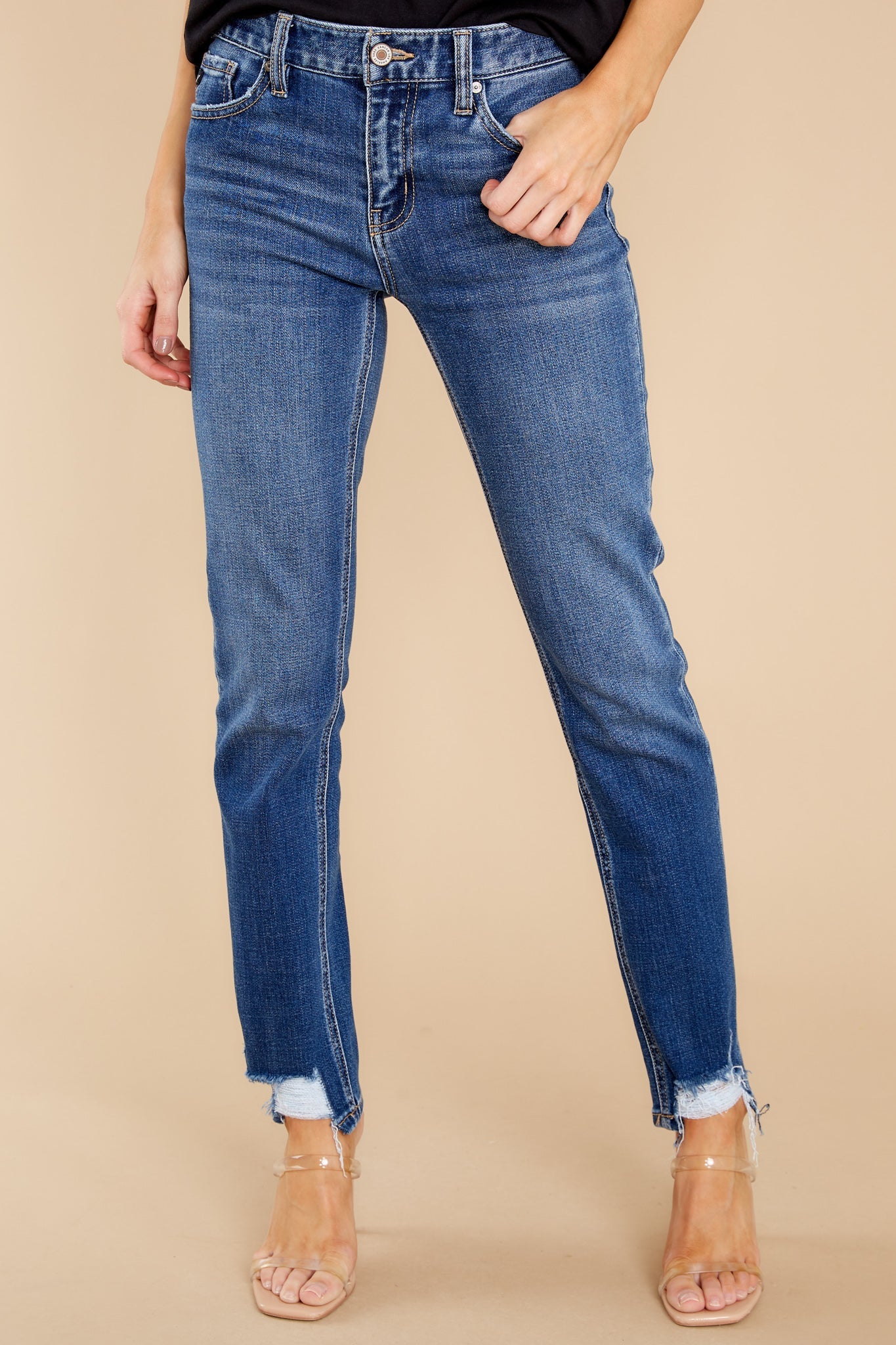 The Real Deal Medium Wash Skinny Jeans