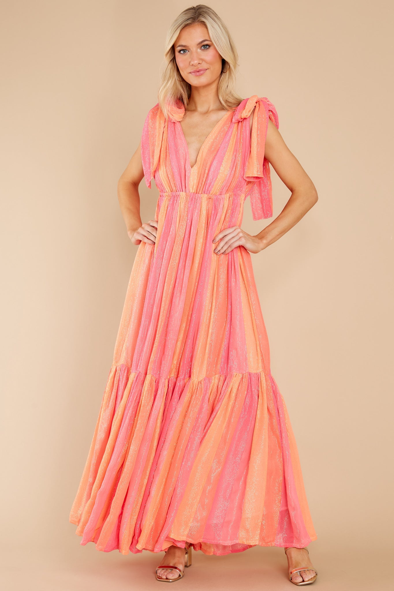 Fanya Marbella Mix Neon Girl Long Dress
