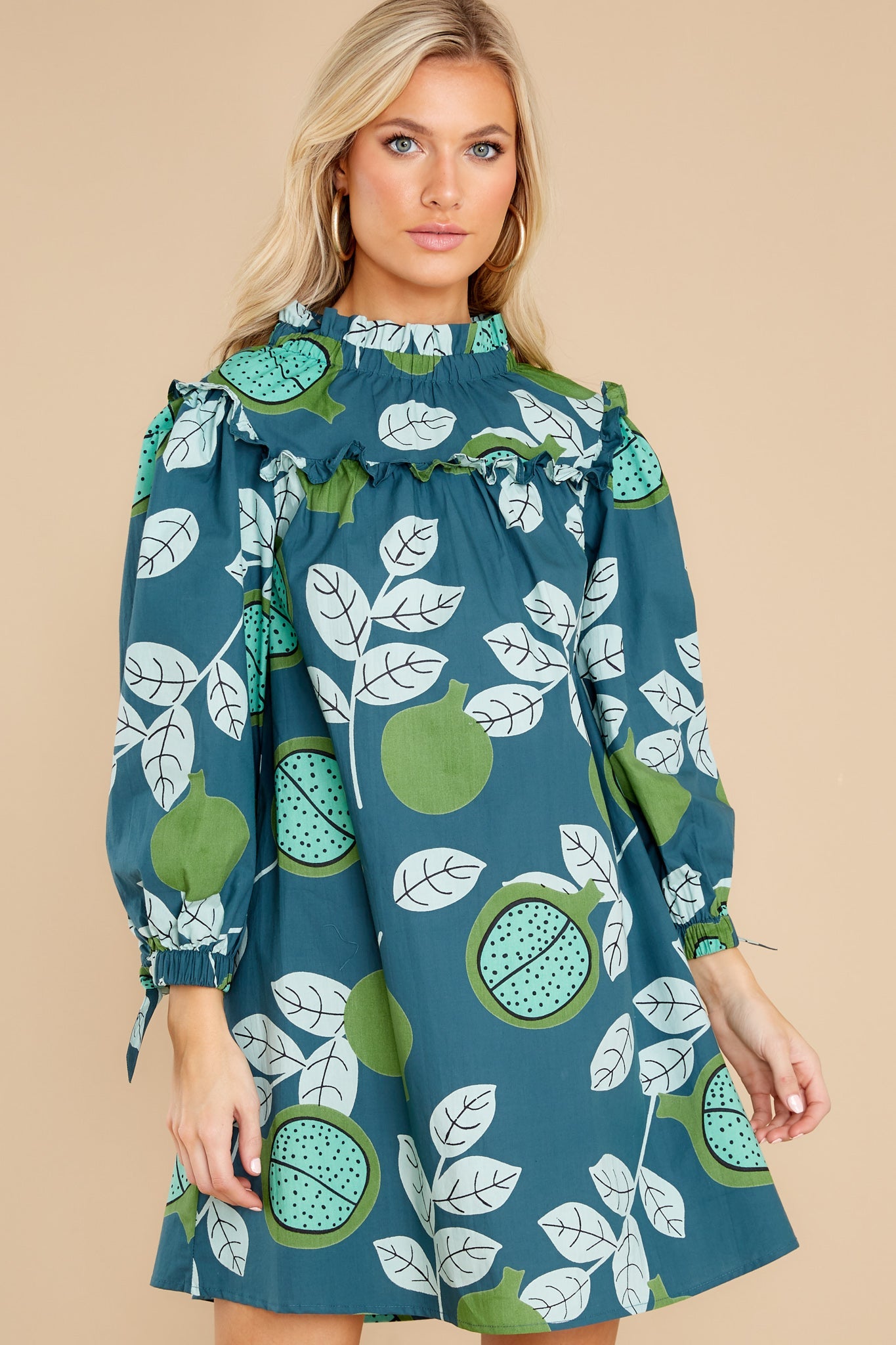 Emma Pomegranate Dress