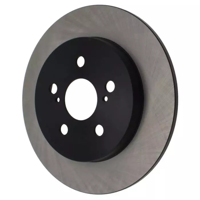 Centric 2019+ Corolla Hatchback Black E-Coated Rear Brake Rotor