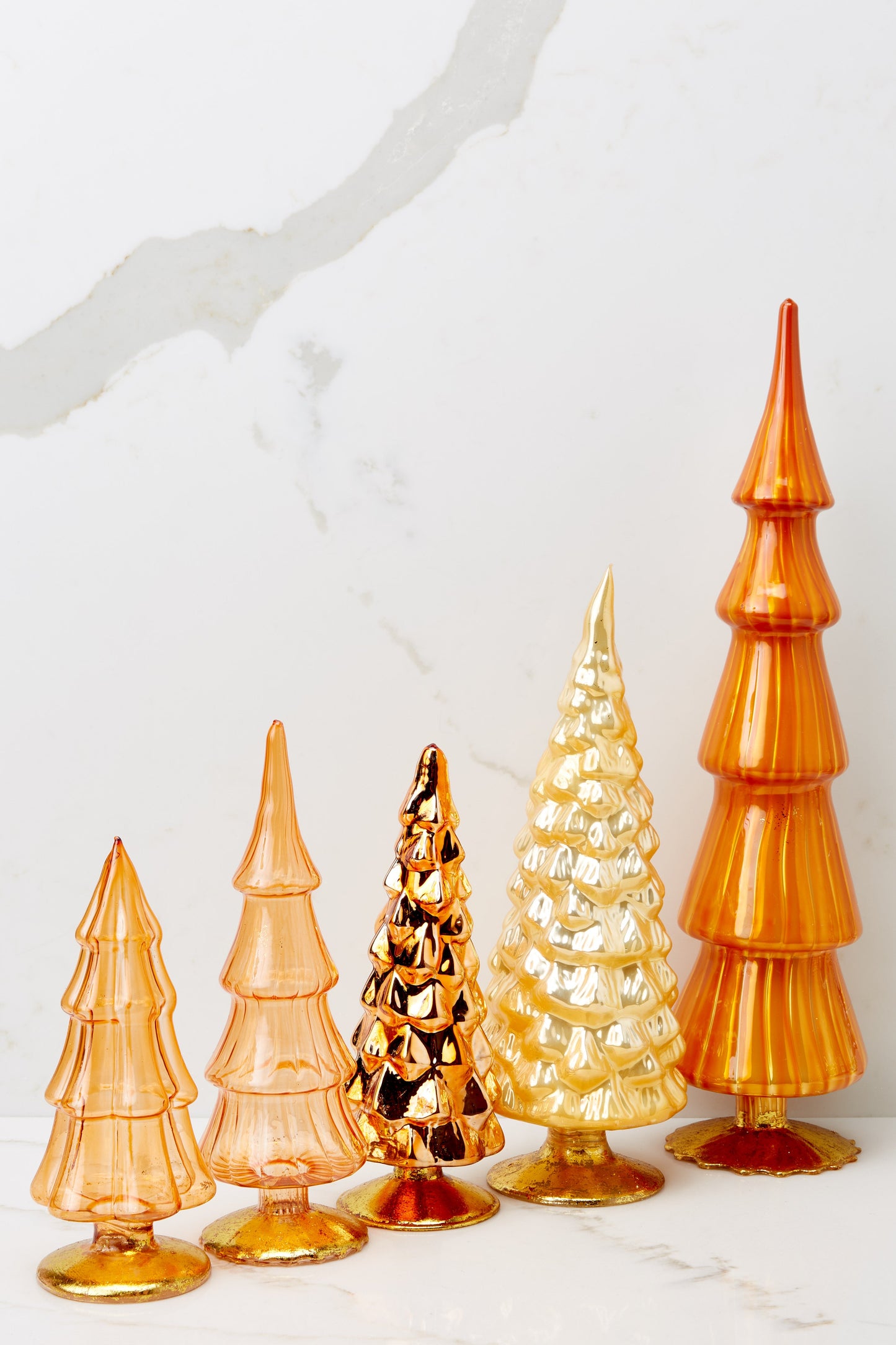 Christmas Cheer Orange Tree Decorative Set