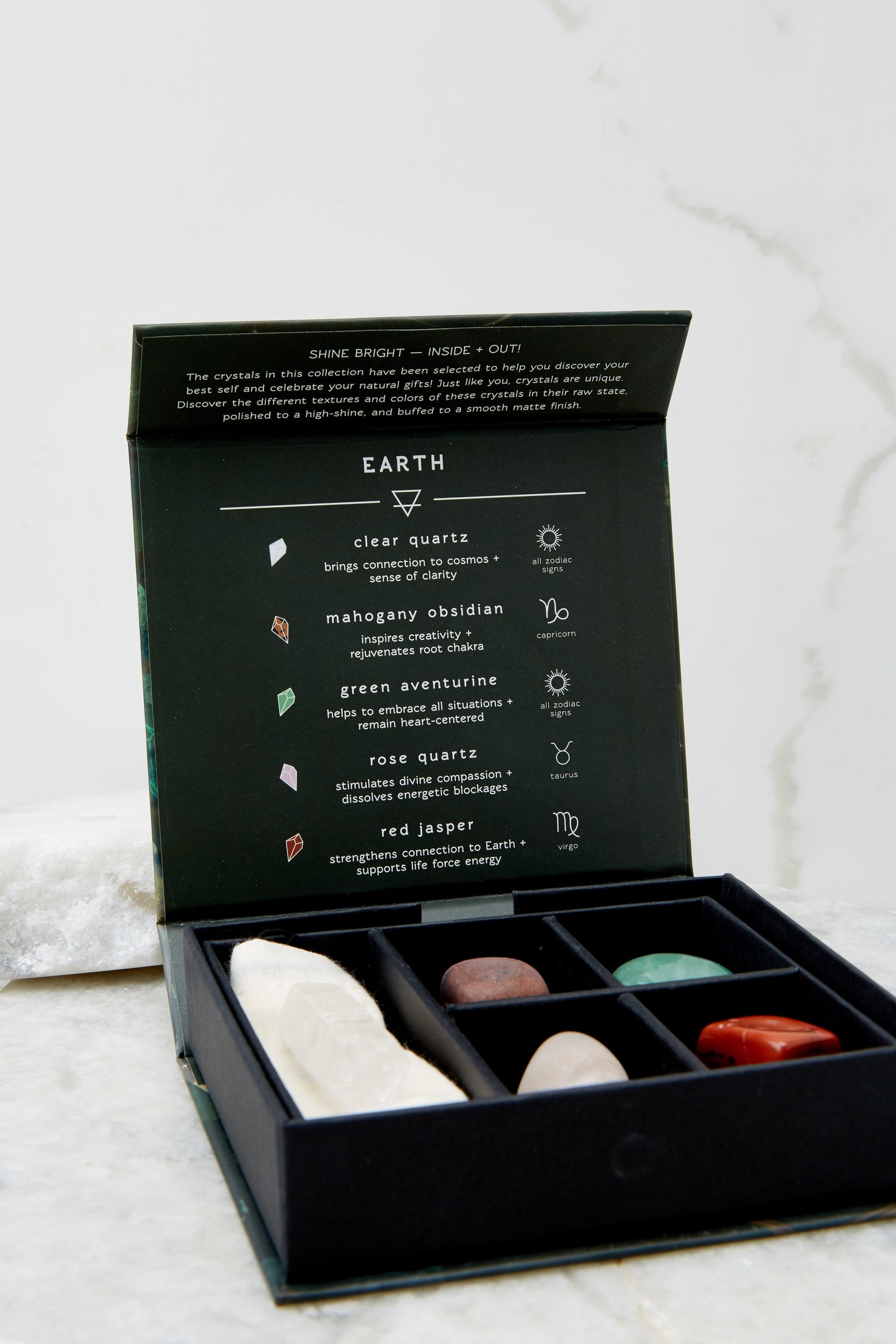 Earth Zodiac Crystal Collection