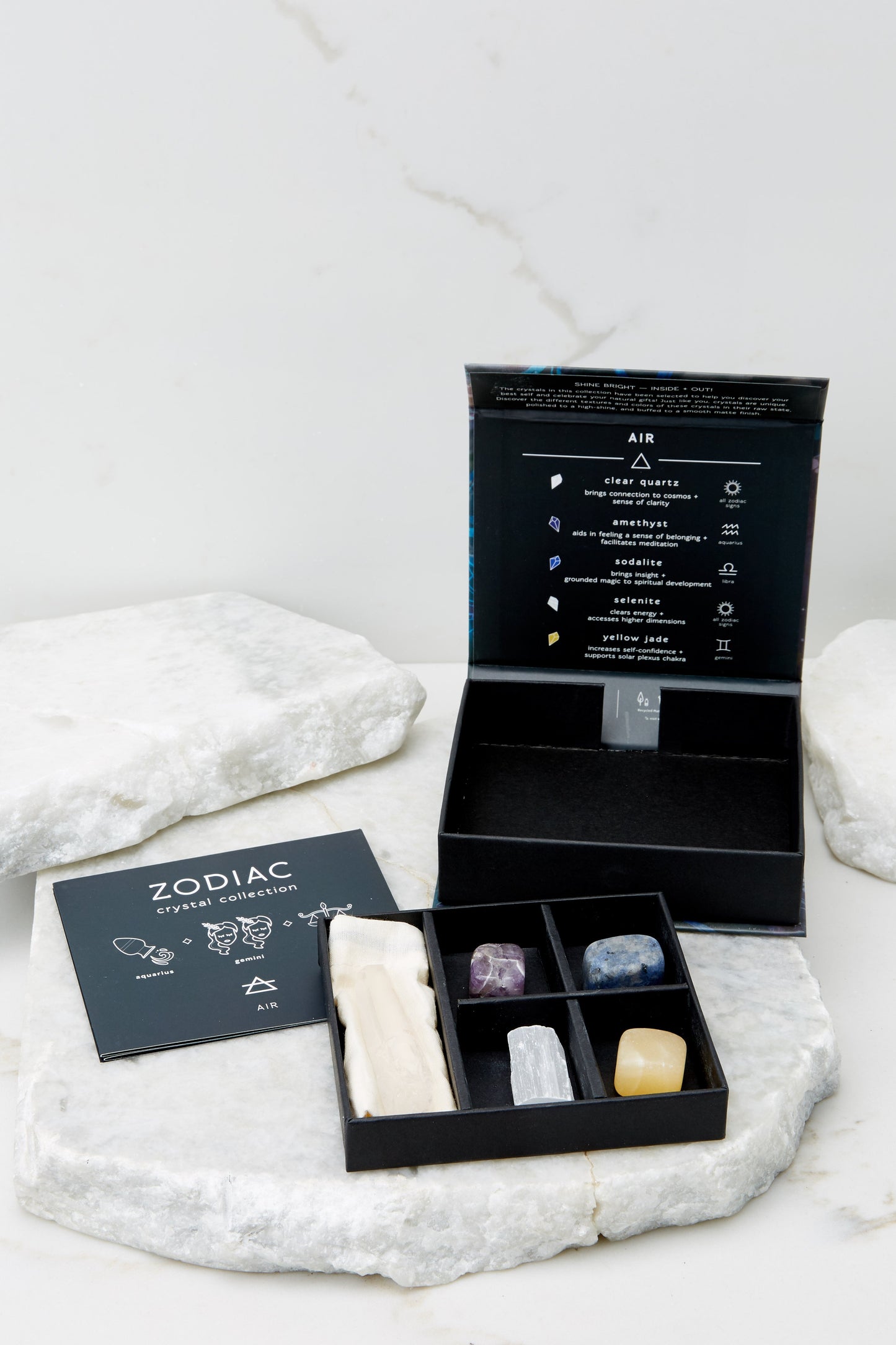 Air Zodiac Crystal Collection